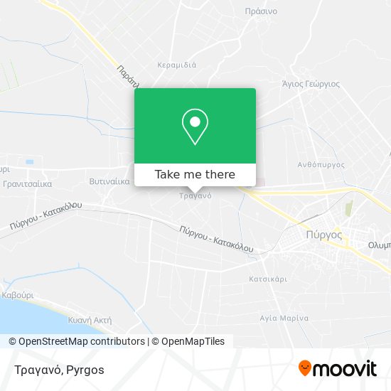 Τραγανό map