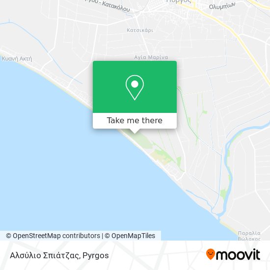 Αλσύλιο Σπιάτζας map