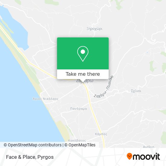 Face & Place map