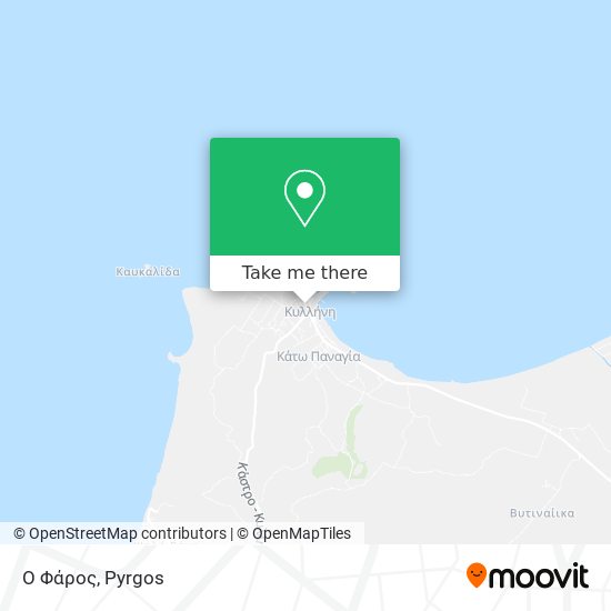 Ο Φάρος map