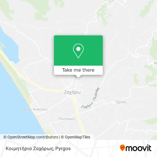 Κοιμητήριο Ζαχάρως map