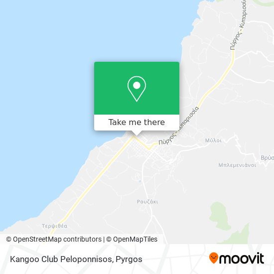 Kangoo Club Peloponnisos map