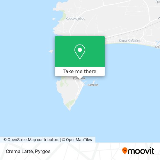 Crema Latte map