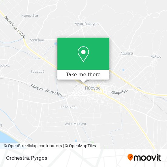 Orchestra map
