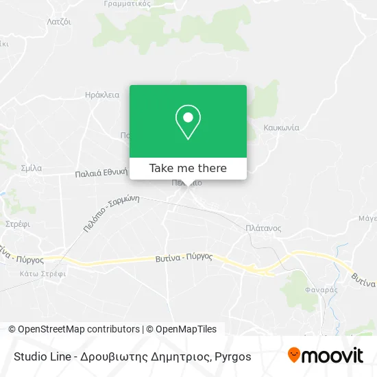 Studio Line - Δρουβιωτης Δημητριος map