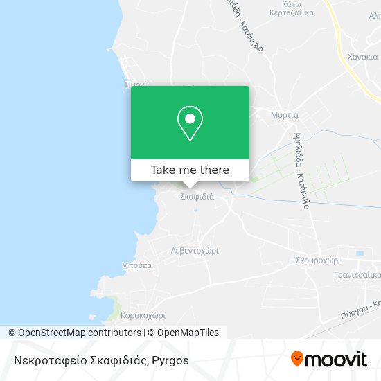 Νεκροταφείο Σκαφιδιάς map