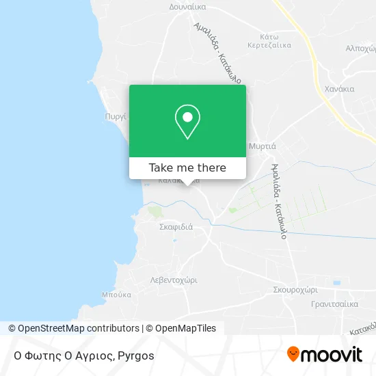 Ο Φωτης Ο Αγριος map