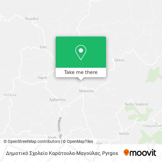 Δημοτικό Σχολείο Καράτουλα-Μαγούλας map