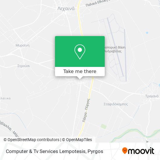 Computer & Tv Services Lempotesis map