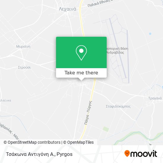 Τσάκωνα Αντιγόνη Α. map