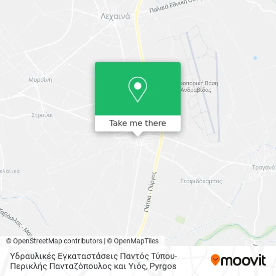 Υδραυλικές Εγκαταστάσεις Παντός Τύπου-Περικλής Πανταζόπουλος και Υιός map