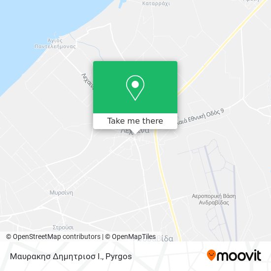 Μαυρακησ Δημητριοσ Ι. map
