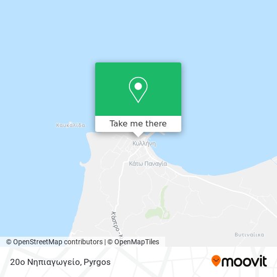 20ο Νηπιαγωγείο map
