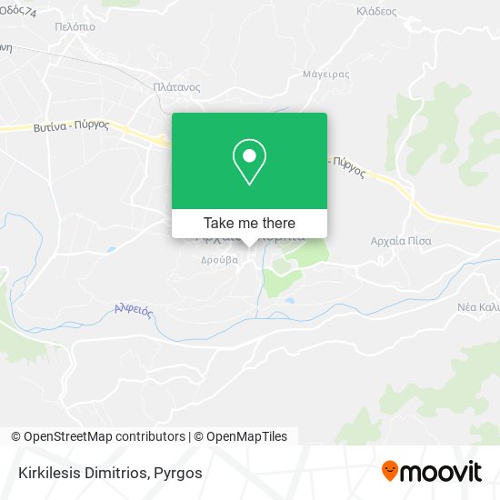 Kirkilesis Dimitrios map