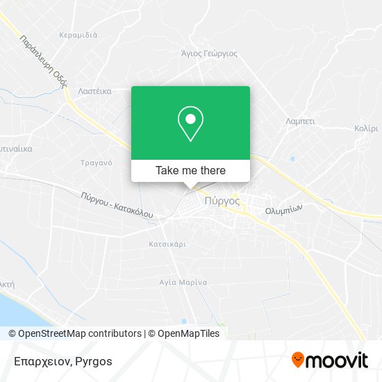 Επαρχειον map
