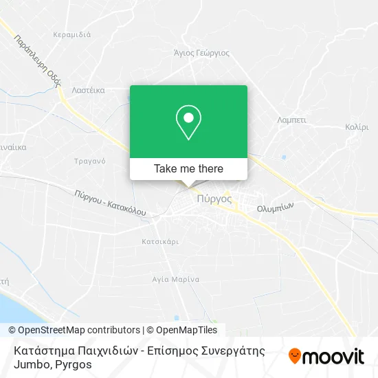 Κατάστημα Παιχνιδιών - Επίσημος Συνεργάτης Jumbo map