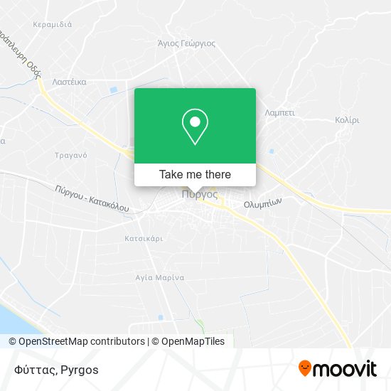 Φύττας map