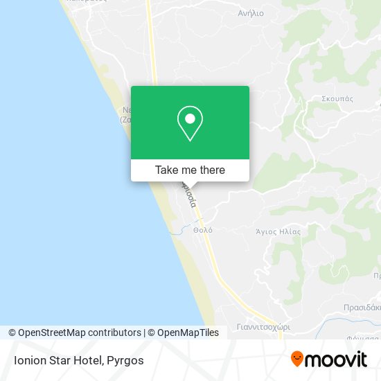 Ionion Star Hotel map