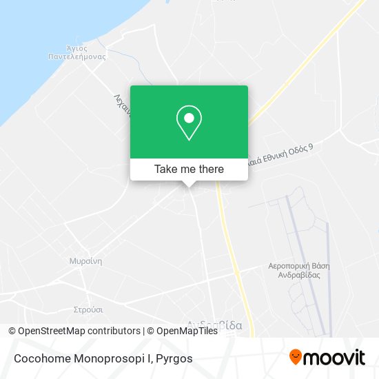 Cocohome Monoprosopi I map