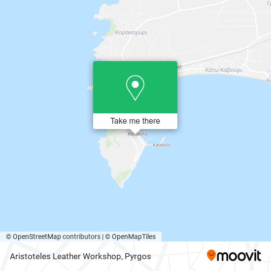 Aristoteles Leather Workshop map