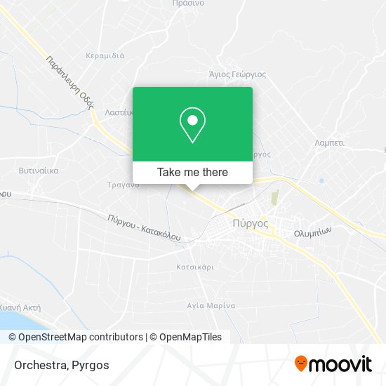 Orchestra map