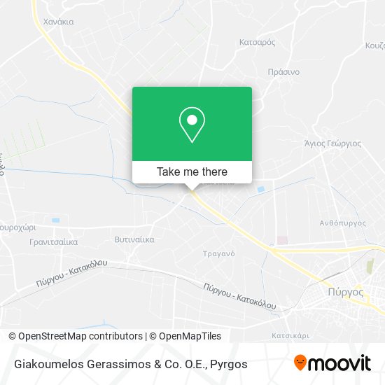 Giakoumelos Gerassimos & Co. O.E. map
