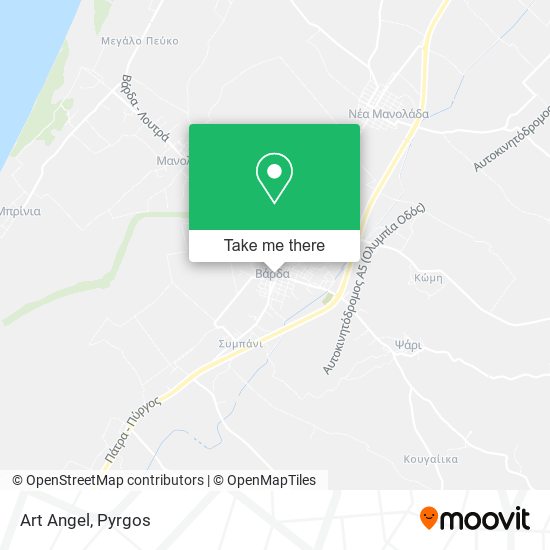 Art Angel map