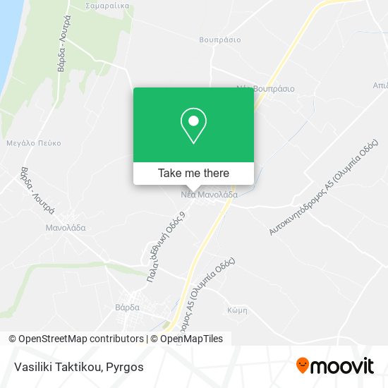 Vasiliki Taktikou map