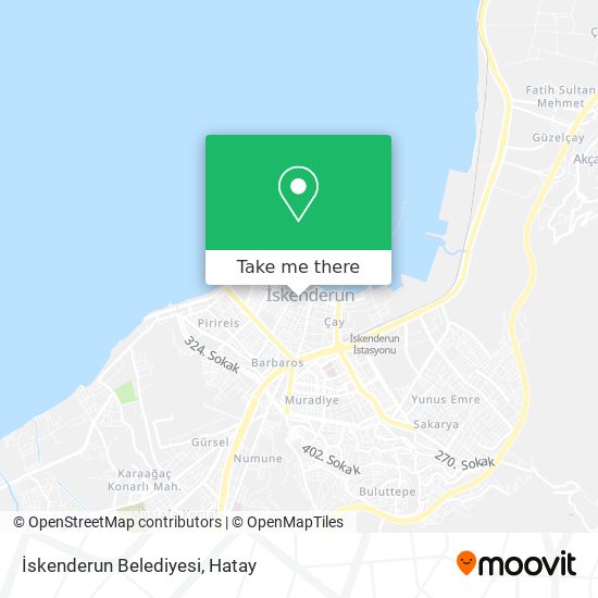 İskenderun Belediyesi map
