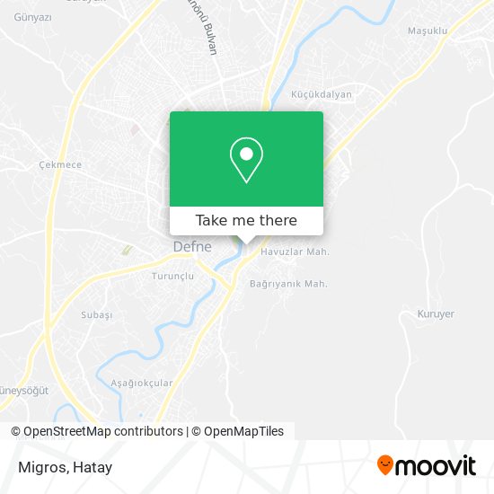 Migros map