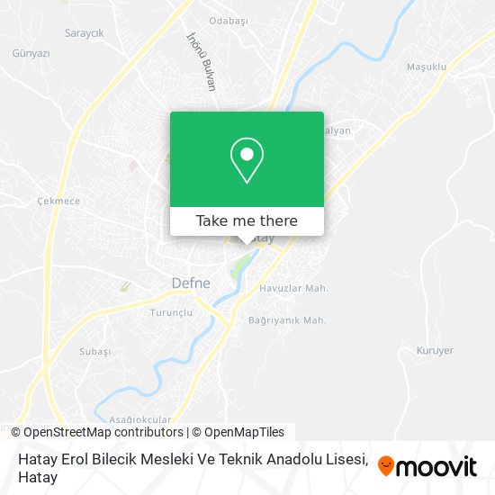 Hatay Erol Bilecik Mesleki Ve Teknik Anadolu Lisesi map