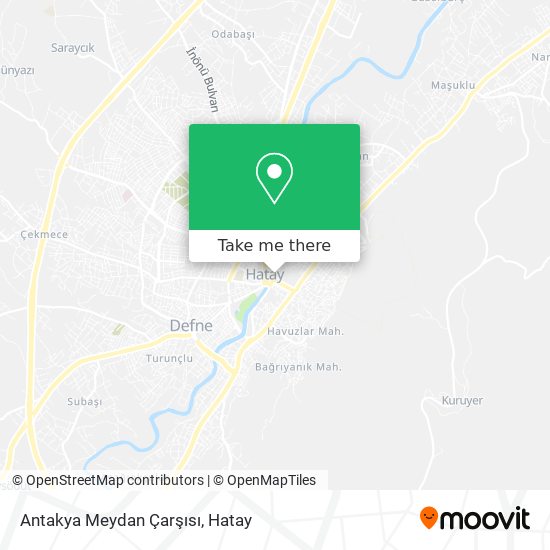 Antakya Meydan Çarşısı map