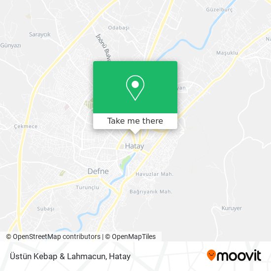 Üstün Kebap & Lahmacun map