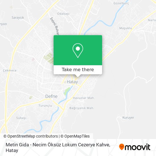 Metin Gida - Necim Öksüz Lokum Cezerye Kahve map