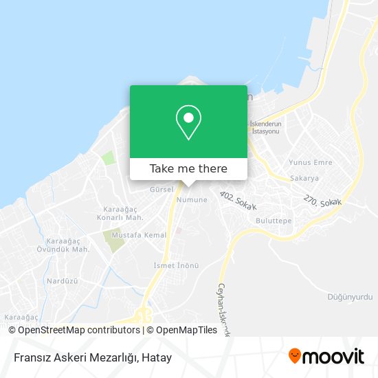 Fransız Askeri Mezarlığı map