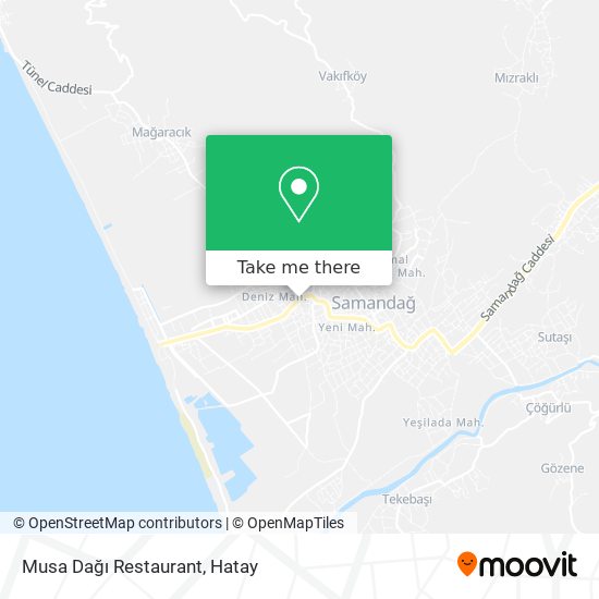 Musa Dağı Restaurant map
