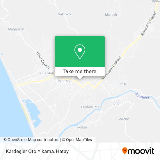 Kardeşler Oto Yıkama map