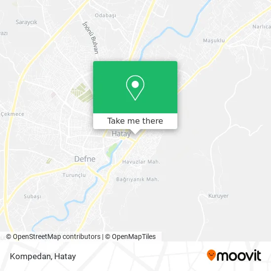 Kompedan map