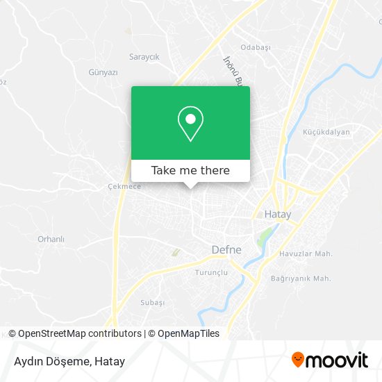 Aydın Döşeme map