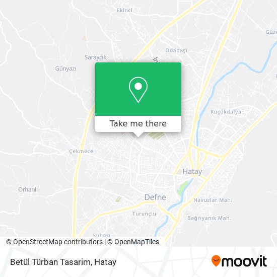 Betül Türban Tasarim map