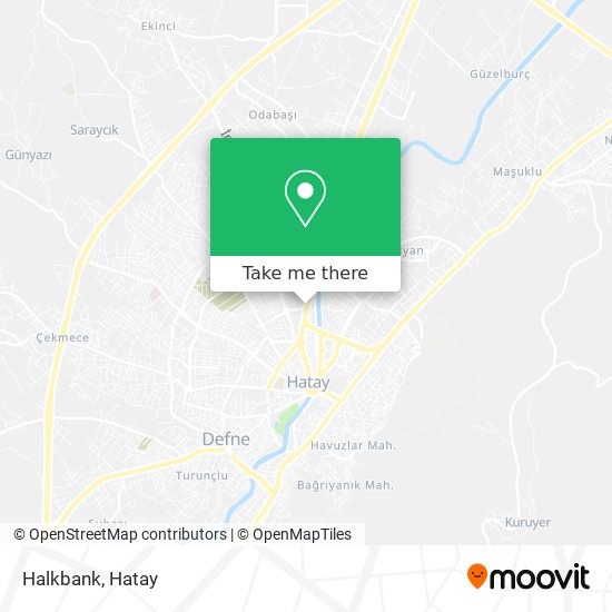 Halkbank map