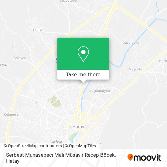 Serbest Muhasebeci Mali Müşavir Recep Böcek map
