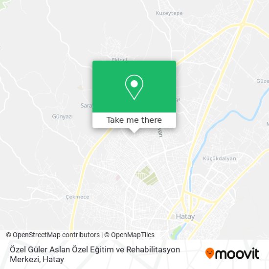 Özel Güler Aslan Özel Eğitim ve Rehabilitasyon Merkezi map