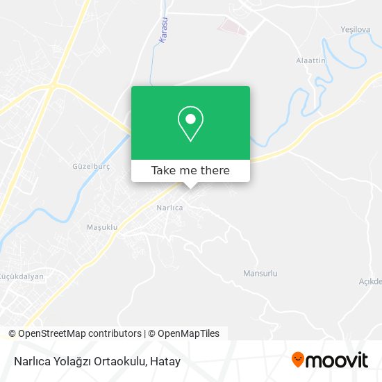 Narlıca Yolağzı Ortaokulu map