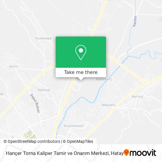 Hançer Torna Kaliper Tamir ve Onarım Merkezi map