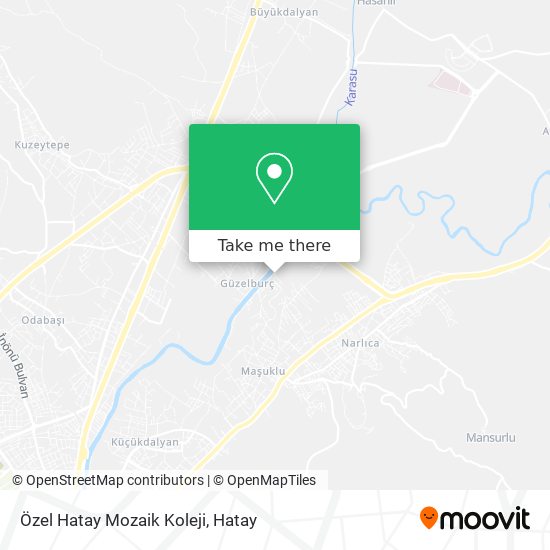 Özel Hatay Mozaik Koleji map