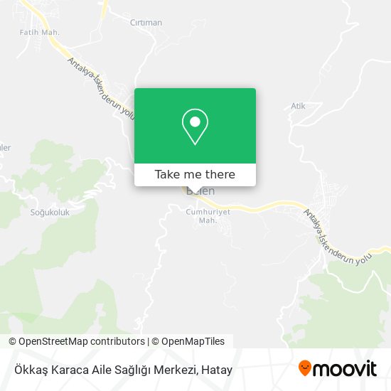 Ökkaş Karaca Aile Sağlığı Merkezi map