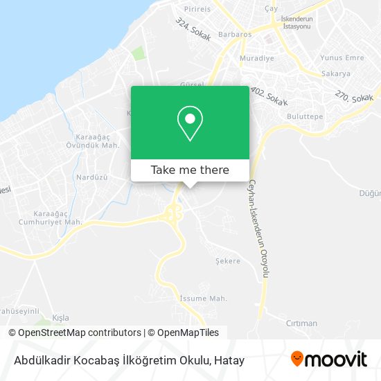 Abdülkadir Kocabaş İlköğretim Okulu map