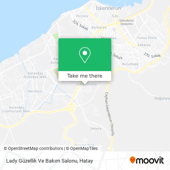 Lady Güzellik Ve Bakım Salonu map