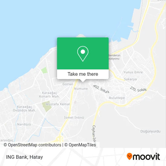 ING Bank map